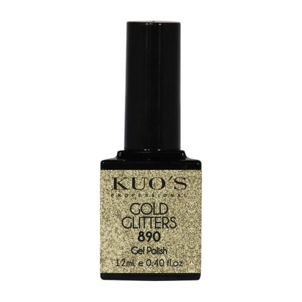 [KUOS-13643] Gel Polish Gold Glitters 890