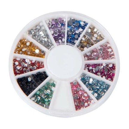 [20000000001038] Rueda de Piedras para Decoración de Uñas